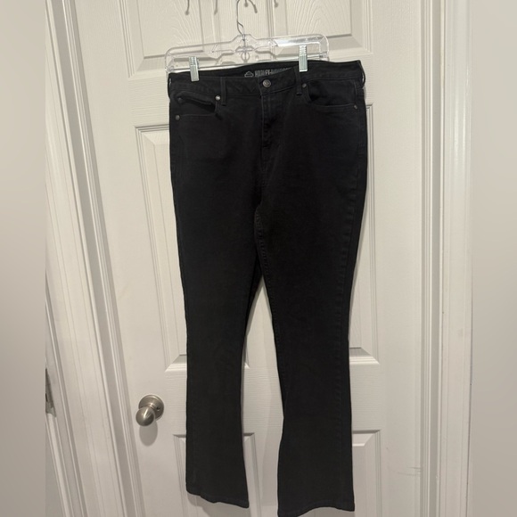 Harley-Davidson High Rise  Womens  Bootcut Black Jeans Size 32. - Picture 2 of 9